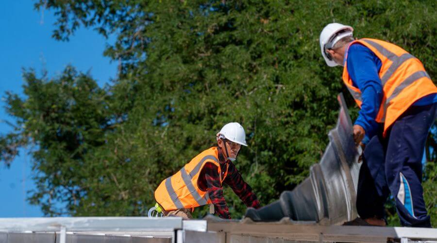 Roof leak detection in Washington Navy Yard, DC